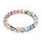 Cobbler aux myrtilles | Argent sterling 925 | Bracelet en verre Firefly